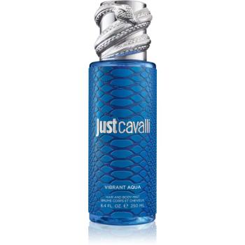 Roberto Cavalli Just Cavalli Vibrant Aqua spray de corp parfumat pentru femei 250 ml