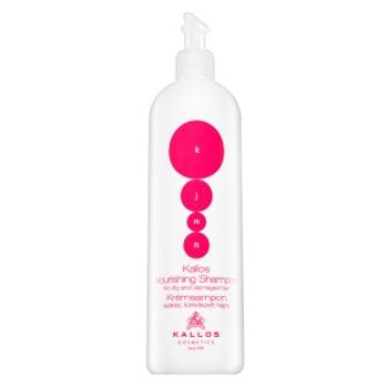 Kallos Nourishing Shampoo tápláló sampon száraz és sérült hajra 500 ml