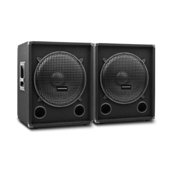 Auna Pro PW-1015-SUB MKII, o pereche de subwoofere PA pasive, 15" subwoofer, 500 W RMS