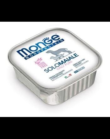 MONGE Dog Monoprotein hrană umedă pentru câini, cu porc 150 g