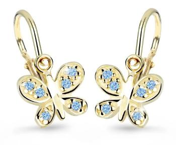 Cutie Jewellery Cercei pentru copii C2748-10-X-1 albastră deschisă