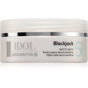 Medavita IDOL BlackJack pastă de styling pentru o fixare foarte puternică pentru păr 100 ml