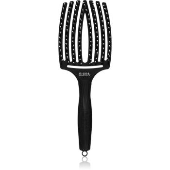 Olivia Garden Fingerbrush Combo perie par tip paleta cu peri de nailon și de mistreț Large 1 buc