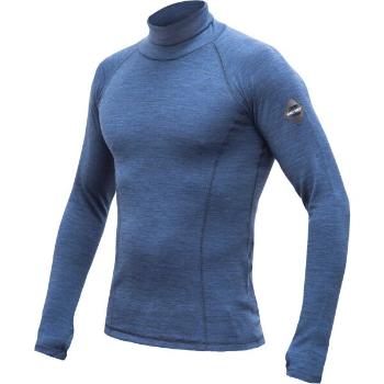 Sensor MERINO BOLD Pánské triko s dlouhým rukávem, modrá, velikost XXL