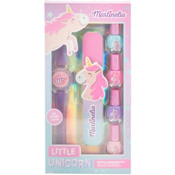 Martinelia Little Unicorn Watch & Manicure Set set cadou pentru copii