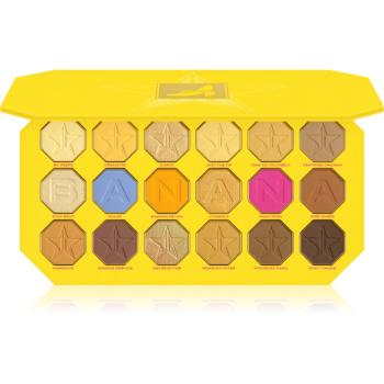 Jeffree Star Cosmetics Banana Fetish Artistry Palette paletă cu farduri de ochi 18x1,5 g