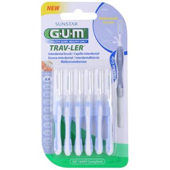 G.U.M Trav-Ler Interdental perie interdentara 0,6 mm 6 buc