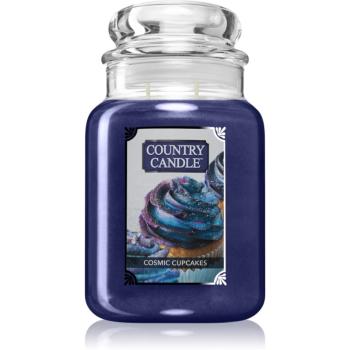 Country Candle Cosmic Cupcakes lumânare parfumată 680 g