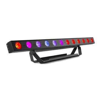 Beamz Professional LCB155, rampă de iluminare cu LED, 12 x 12 W, 6 LED în 1, negru