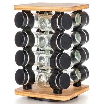 Set de condimente de banchet CULINARIA negru, 16buc