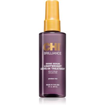 CHI Brilliance Shine Serum Lightweight Leave-in Ttreatment ser cu textura fina pentru un par stralucitor si catifelat 89 ml