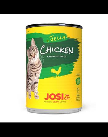 JOSERA JosiCat pui in aspic 400g hrana pisici adulte