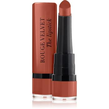 Bourjois Rouge Velvet The Lipstick ruj mat culoare 51 Chocoquette 2.4 g