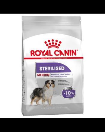 Royal Canin Medium Sterilised Adult hrana uscata caine sterilizat, 3 kg