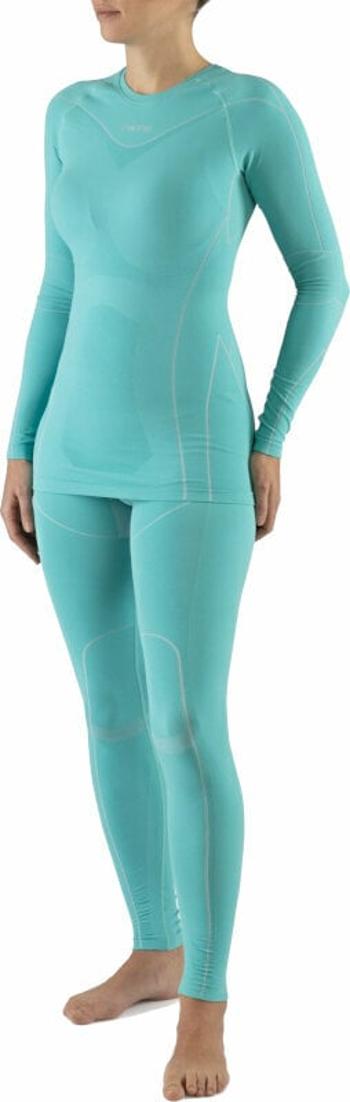 Viking Gaja Bamboo Lady Set Base Layer Blue Turquise XL Termoprádlo