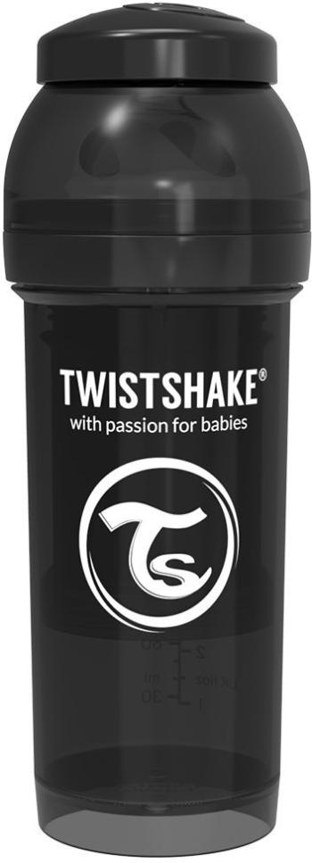 Cumisüveg TWISTSHAKE Anti-Colic 260 ml fekete