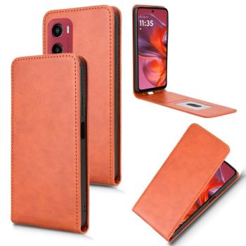 Vyklápacie puzdro pre Motorola Moto G05 / Moto E15 hnedé