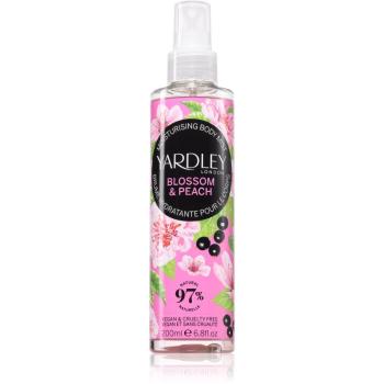 Yardley Blossom & Peach spray pentru corp pentru femei 200 ml