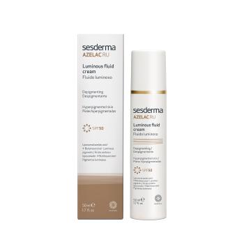 Sesderma Emulsie de strălucire SPF 50 Azelac RU (Luminous Fluid Cream) 50 ml