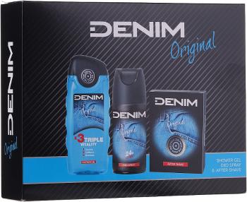 Denim Original - apă după bărbierit 100 ml + deodorant spray 150 ml + gel de duș 250 ml