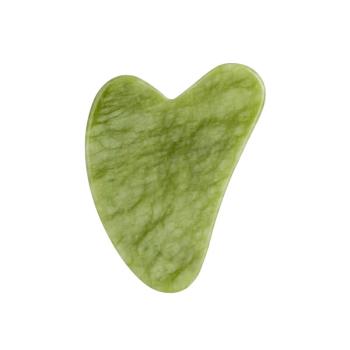 Palsar 7 Placă de masaj Guasha jad verde xiuyan (Xiuyan Jade Guasha)
