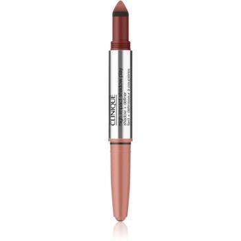 Clinique High Impact Shadow Play™ Shadow & Definer creion pentru ochi duo culoare Strawberry + Chocolate 1,9 g