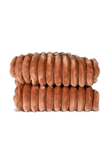 Sagaform pléd Esther 130 x 170 cm narancssárga