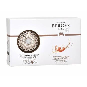 Maison Berger Paris Set cadou difuzor auto chrome + reumplere Exquisite Sparkle