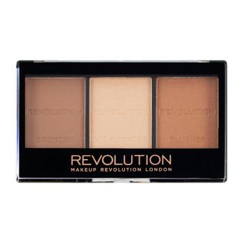 Revolution Paletă pentru contur facial cu efect de iluminare (Ultra Brightening Contour Kit) C04