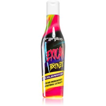 Oranjito Mexican Bronze Accelerator loțiune pentru bronzat la solar, cu componente bio și accelerator de bronzare 200 ml