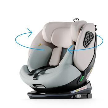 Babify Onboard 360°, scaun auto pentru copii, 40-150 cm, ISOFIX, sistem de centură de siguranță în 3 și 5 puncte, ECE R129