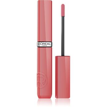 L’Oréal Paris Infaillible Ruj de buze lichid, de lunga durata ofera hidratare si stralucire culoare 600 Le Nu Rose 4.3 ml
