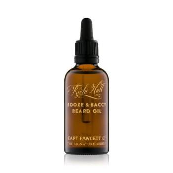 Captain Fawcett Ulei de barbă Ricki Hall`s Booze & Baccy (Beard Oil) 10 ml