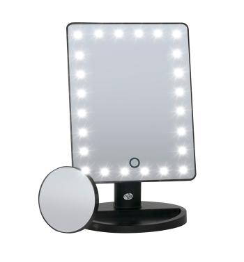 Rio-Beauty Oglindă cosmetică tactilă(24 LED Touch Dimmable Cosmetic Mirror)