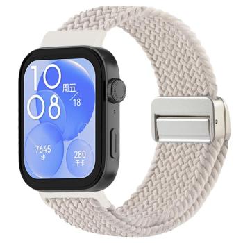 BRAIDED Nylonový remienok pre Huawei Watch Fit 4 / Fit 4 Pro STARLIGHT