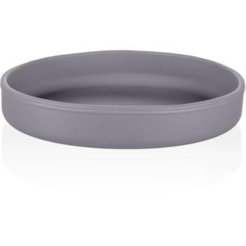 Zopa Silicone Plate farfurie 6 m+ Dove Grey 1 buc
