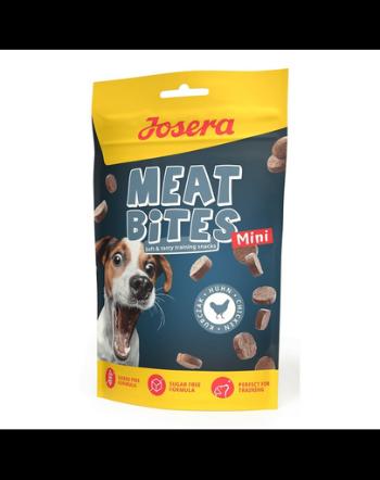 JOSERA Meat Bites Mini Chicken recompensa caine rasa mica 70g cu pui