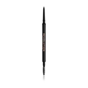 Revolution Creion de sprâncene cu pensulă (Precise Brow Pencil Light Brown) 0,05 g Brown
