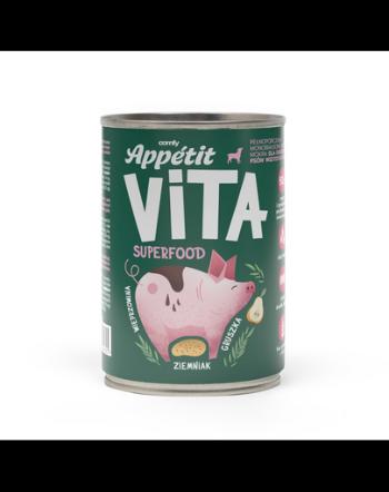 COMFY APPETIT VITA Superfood carne porc 400g hrana caini monoproteica