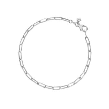 Hot Diamonds Brățară delicată din argint cu diamant Linked DL703