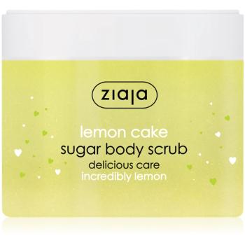 Ziaja Lemon Cake exfoliant din zhar pentru netezire 300 ml