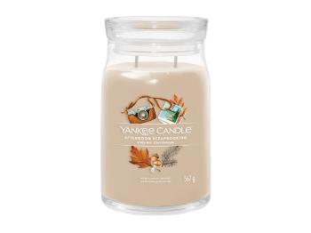 Yankee Candle Lumânare aromatică Signature sticlă mare Afernoon Scrapbooking 567 g