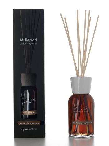 Millefiori Milano Difuzor de aromă Natural Santal și bergamotă 250 ml