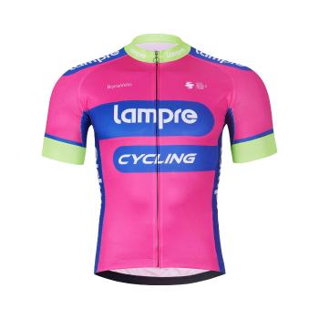 
                         Tricou de ciclism cu mânecă scurtă - LAMPRE 
                