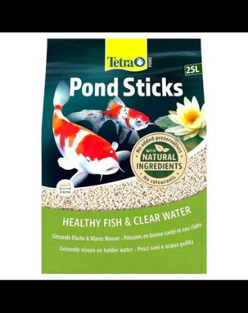 TETRA Pond Sticks 25 L hrana de baza pentru pestii de iaz