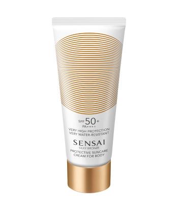 Sensai Cremă de corp protectoare SPF 50 Silky Bronze (Protective Suncare Cream For Body) 150 ml