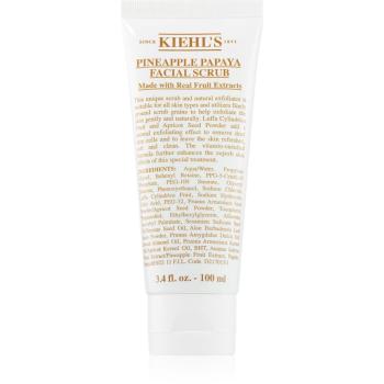 Kiehl's Pineapple Papaya Facial Scrub peeling minden bőrtípusra 100 ml