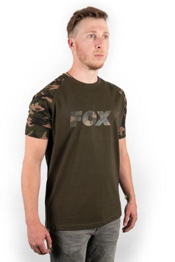 Fox Triko Camo/Khaki Chest Print T-Shirt,Fox Triko Camo/Khaki Chest Print T-Shirt