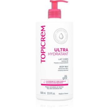 Topicrem UH BODY Ultra-Moisturizing Body Milk lotiune de corp intens hidratanta pentru piele uscata si sensibila 1000 ml