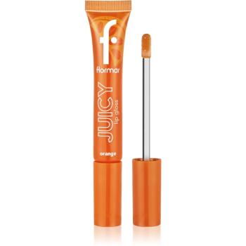 flormar Juicy Lip Gloss lip gloss hidratant culoare 002 Orange 10 ml